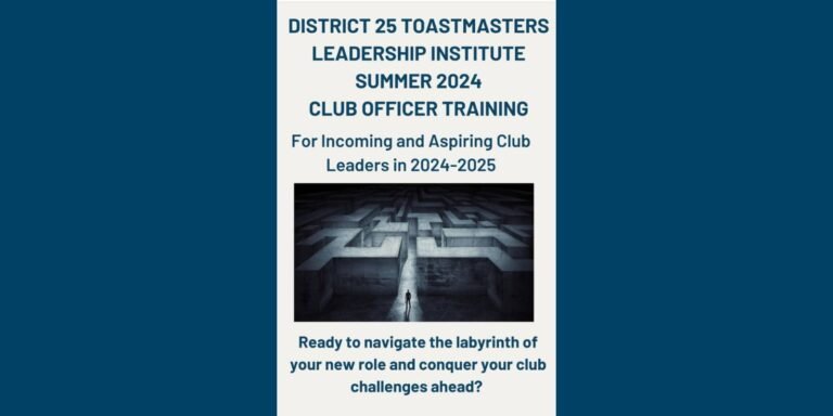 Miss the District’s Club Officer Training?