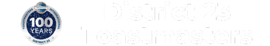 District 23 Toastmasters