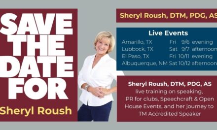 Join Us for IN-PERSON WORKSHOPS with DTM and Accredited Speaker Sheryl Roush